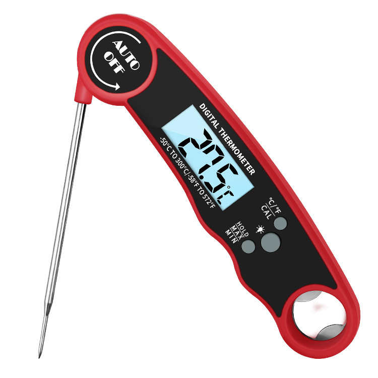 Folding Kitchen Food Thermometer Electronic Food Grill Thermometer - Image 4
