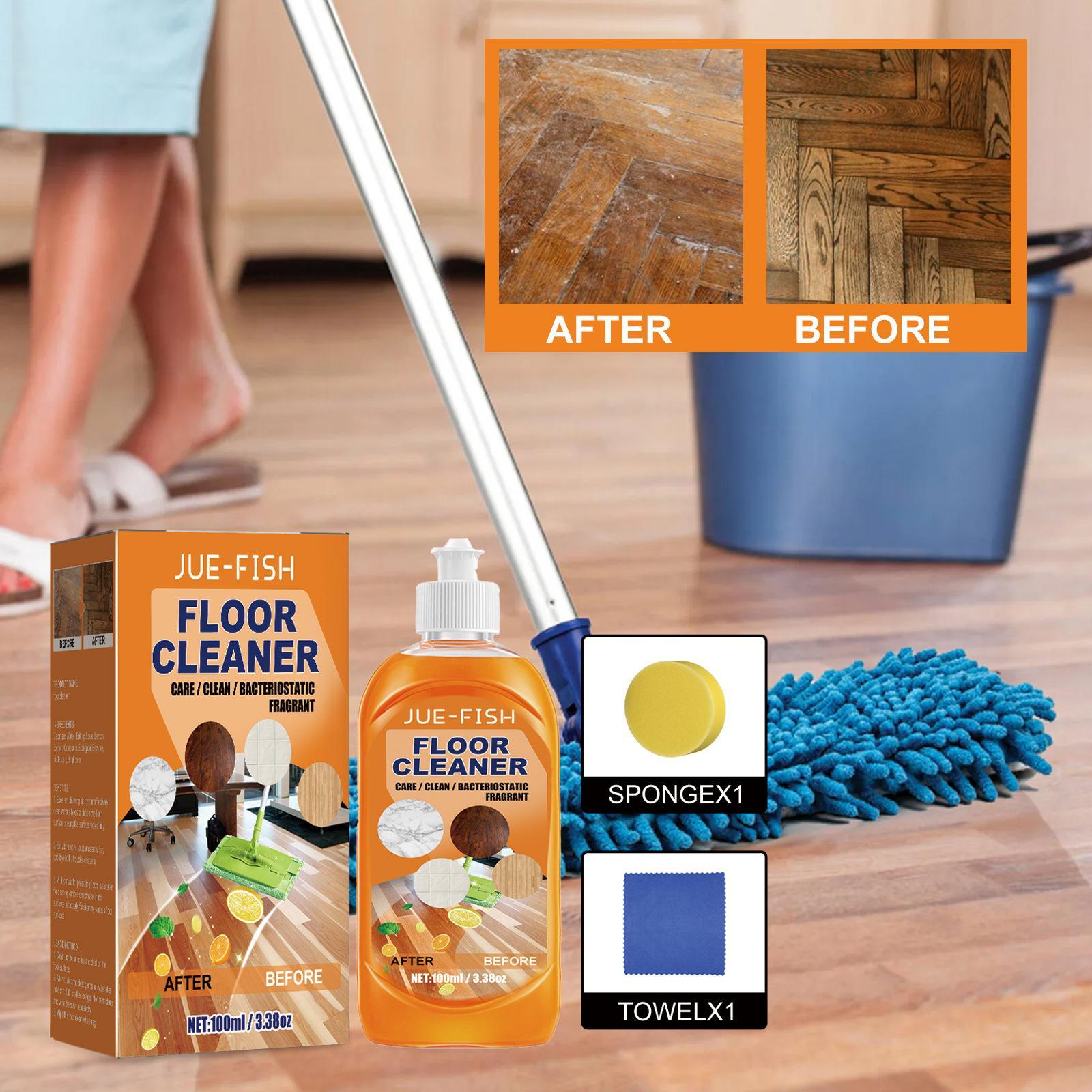 Jueyu Floor Cleaner, Decontamination And Cleaning Wood Floor Cleaning, Polishing And Brightening Tile Cleaner - Image 3