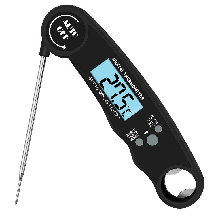 Folding Kitchen Food Thermometer Electronic Food Grill Thermometer - Image 3
